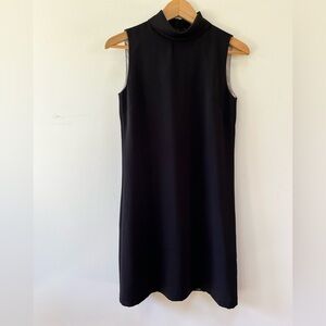 Cynthia Rowley Black Sleeveless Mini Cocktail Sheath Dress